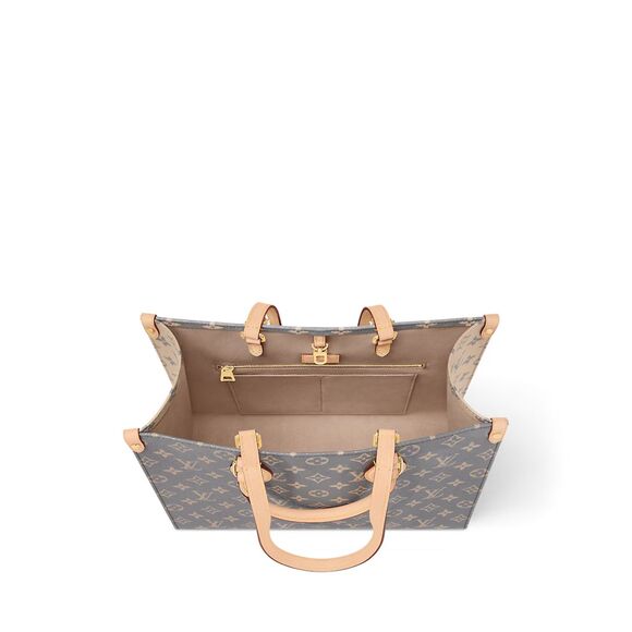 NIB Louis Vuitton OnTheGo MM Trianon Gray M12415 100% Authentic - Picture 3 of 3